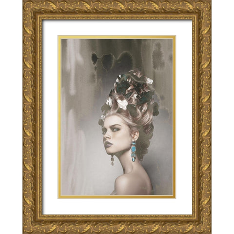 I Know Gold Ornate Wood Framed Art Print with Double Matting by Design Fabrikken