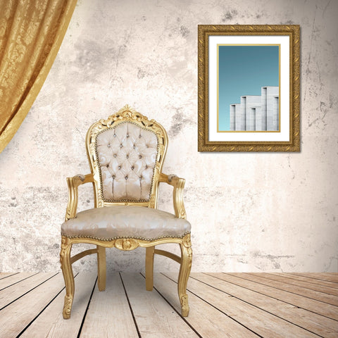 Architecture 2 Gold Ornate Wood Framed Art Print with Double Matting by Design Fabrikken