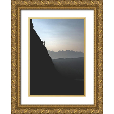 Bishop 4 Gold Ornate Wood Framed Art Print with Double Matting by Design Fabrikken