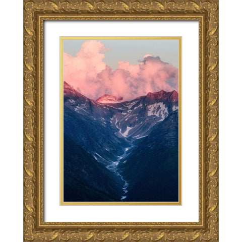 Bishop 6 Gold Ornate Wood Framed Art Print with Double Matting by Design Fabrikken