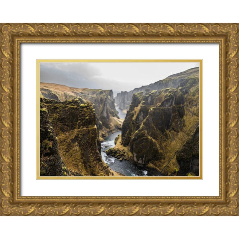 Bishop 8 Gold Ornate Wood Framed Art Print with Double Matting by Design Fabrikken