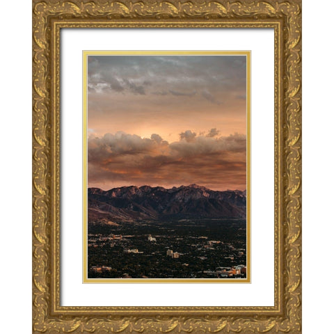 Bishop 10 Gold Ornate Wood Framed Art Print with Double Matting by Design Fabrikken