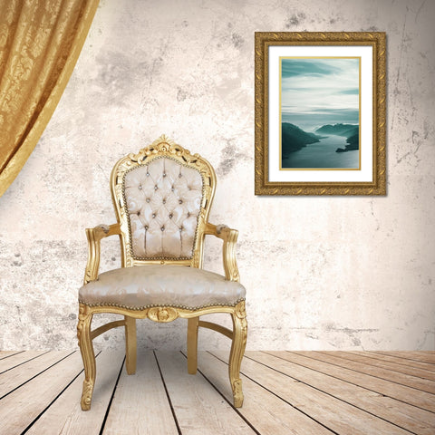 Bishop 12 Gold Ornate Wood Framed Art Print with Double Matting by Design Fabrikken