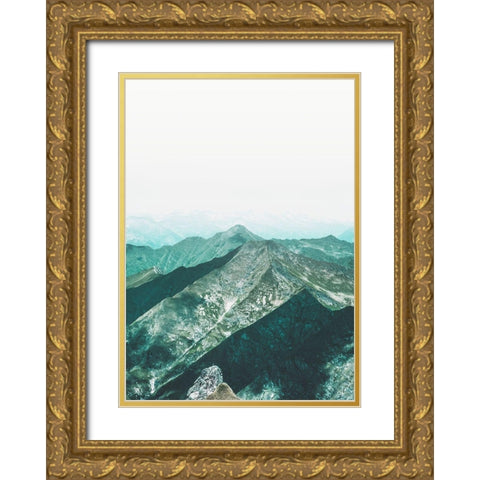 Bishop 16 Gold Ornate Wood Framed Art Print with Double Matting by Design Fabrikken