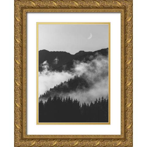 Bishop 19 Gold Ornate Wood Framed Art Print with Double Matting by Design Fabrikken