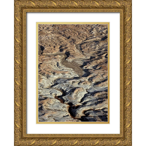 From Above 2 Gold Ornate Wood Framed Art Print with Double Matting by Design Fabrikken