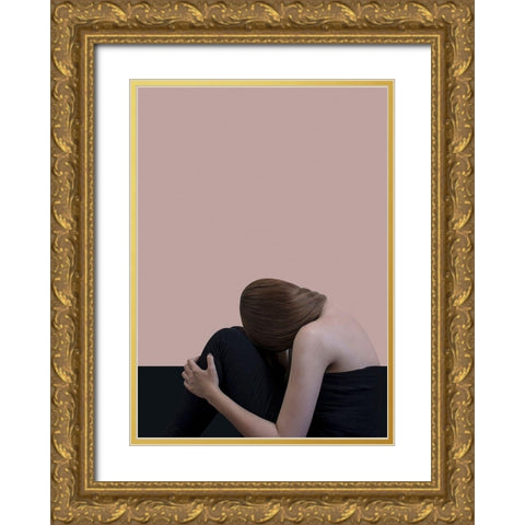 Tour Gold Ornate Wood Framed Art Print with Double Matting by Design Fabrikken