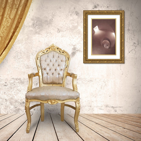Room 2 Gold Ornate Wood Framed Art Print with Double Matting by Design Fabrikken