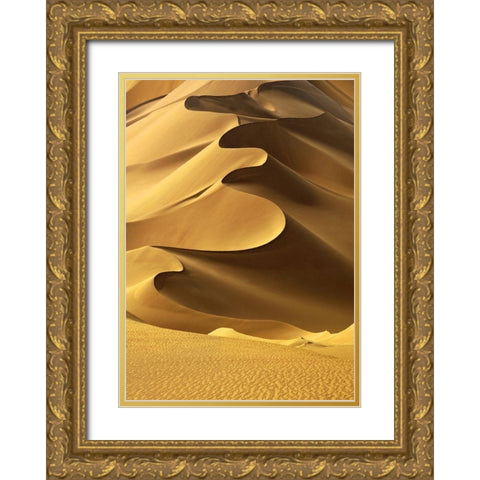 In the Dunes 2 Gold Ornate Wood Framed Art Print with Double Matting by Design Fabrikken