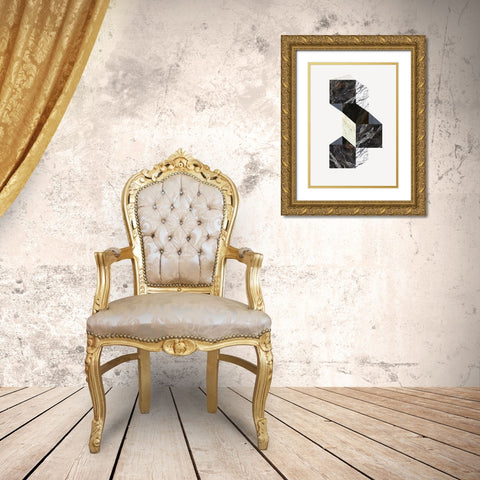 Scene 3 Gold Ornate Wood Framed Art Print with Double Matting by Design Fabrikken