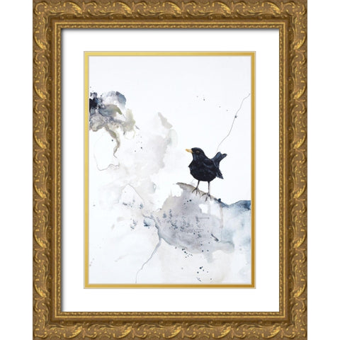 Curiosity 2 Gold Ornate Wood Framed Art Print with Double Matting by Design Fabrikken