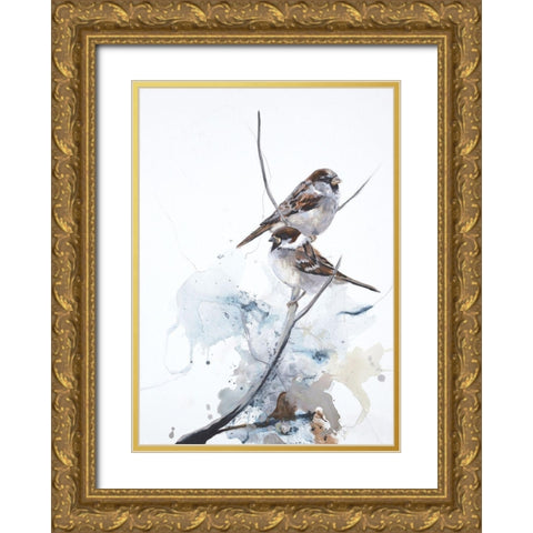 Curiosity 1 Gold Ornate Wood Framed Art Print with Double Matting by Design Fabrikken