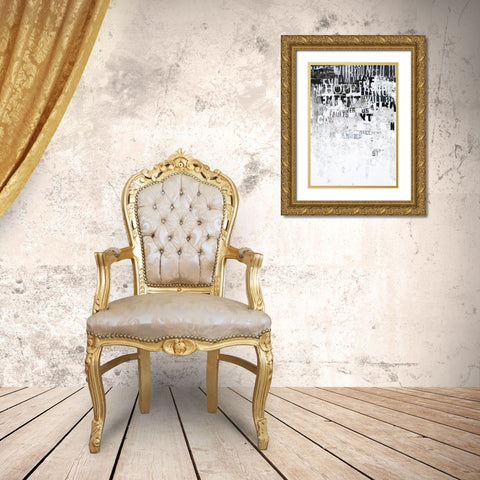 Hope Gold Ornate Wood Framed Art Print with Double Matting by Design Fabrikken