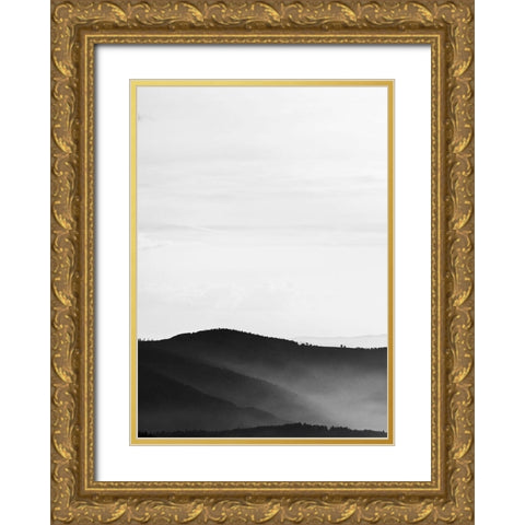 Mystic Scenery 2 Gold Ornate Wood Framed Art Print with Double Matting by Design Fabrikken