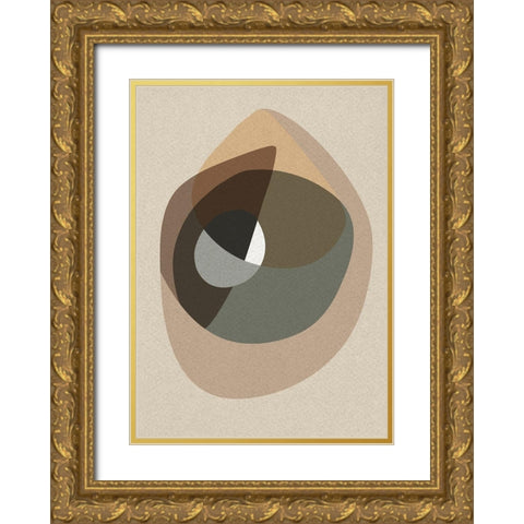Workup 6 Gold Ornate Wood Framed Art Print with Double Matting by Design Fabrikken