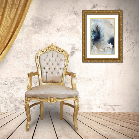 Still Water 5 Gold Ornate Wood Framed Art Print with Double Matting by Design Fabrikken
