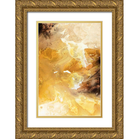 Still Water 6 Gold Ornate Wood Framed Art Print with Double Matting by Design Fabrikken