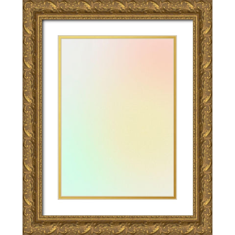 Luminous II Gold Ornate Wood Framed Art Print with Double Matting by Design Fabrikken