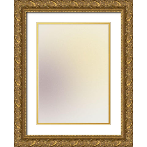 Luminous III Gold Ornate Wood Framed Art Print with Double Matting by Design Fabrikken