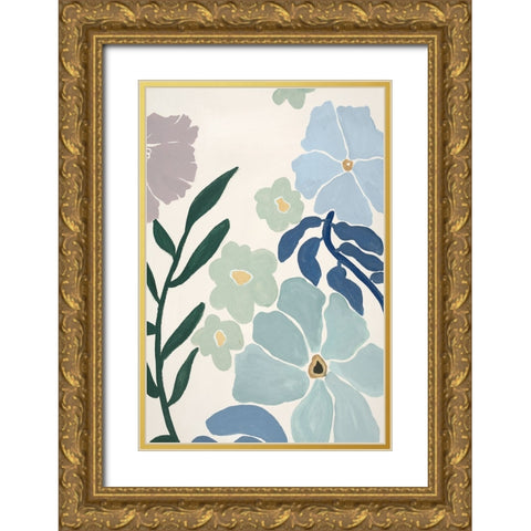 This Season 1 Gold Ornate Wood Framed Art Print with Double Matting by Design Fabrikken