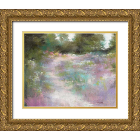 High Country Gold Ornate Wood Framed Art Print with Double Matting by Newton, Barbara