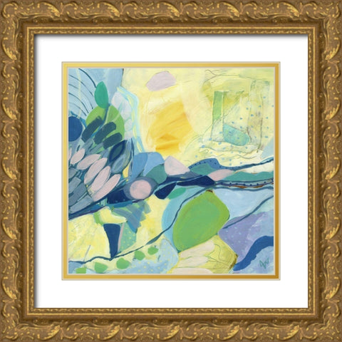 Elsewhere Gold Ornate Wood Framed Art Print with Double Matting by Nemcosky, Ann Thompson
