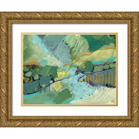 Fog Likely Gold Ornate Wood Framed Art Print with Double Matting by Nemcosky, Ann Thompson