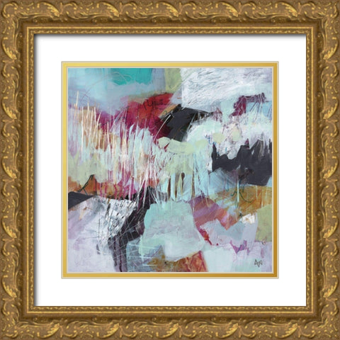 Field Notes No. 10 Gold Ornate Wood Framed Art Print with Double Matting by Nemcosky, Ann Thompson