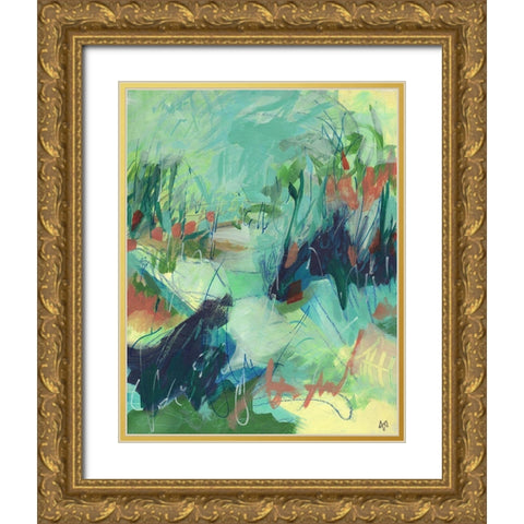 Next Time Gold Ornate Wood Framed Art Print with Double Matting by Nemcosky, Ann Thompson
