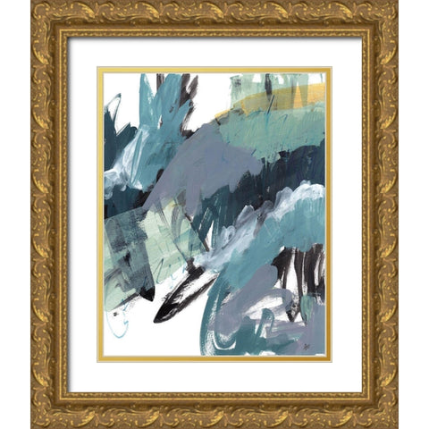 Observation No. 1 Gold Ornate Wood Framed Art Print with Double Matting by Nemcosky, Ann Thompson