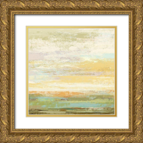 Echo Canyon Gold Ornate Wood Framed Art Print with Double Matting by Nicoll, Suzanne