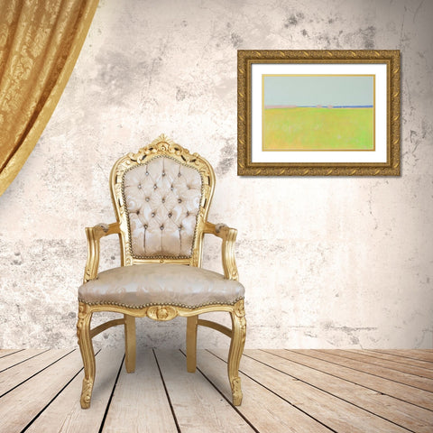 Weekend Near The Sea Gold Ornate Wood Framed Art Print with Double Matting by Nekraha, Igor