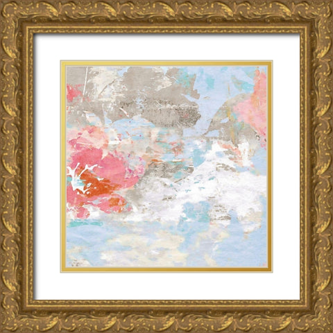 Spring Fling No. 2 Gold Ornate Wood Framed Art Print with Double Matting by Nicoll, Suzanne