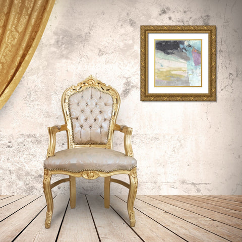 Windswept Gold Ornate Wood Framed Art Print with Double Matting by Nicoll, Suzanne