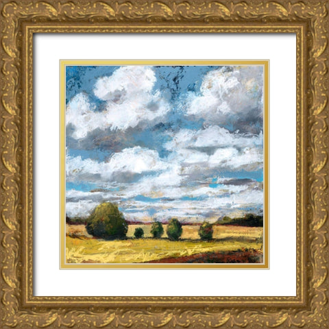 The Family Gold Ornate Wood Framed Art Print with Double Matting by Nickell, Linda