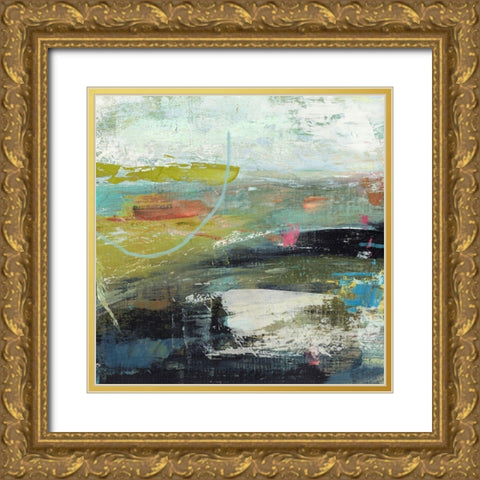 Pine Forest No. 1 Gold Ornate Wood Framed Art Print with Double Matting by Nicoll, Suzanne
