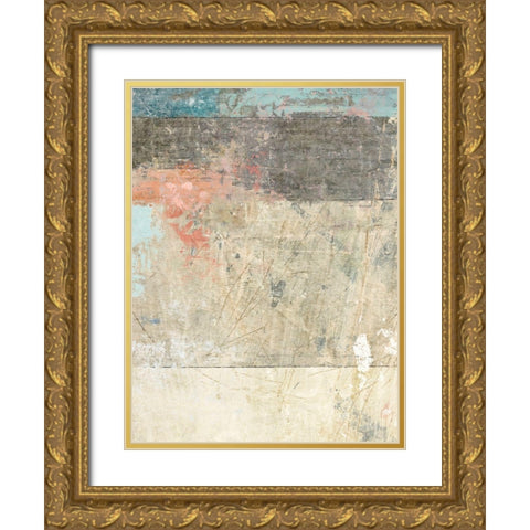 Urban Decay No. 1 Gold Ornate Wood Framed Art Print with Double Matting by Nicoll, Suzanne