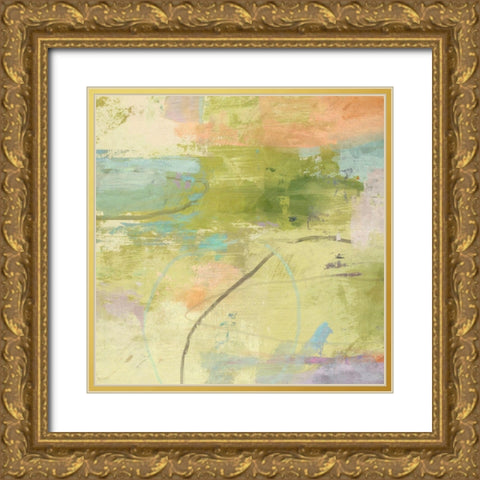 Pond Reflections Gold Ornate Wood Framed Art Print with Double Matting by Nicoll, Suzanne