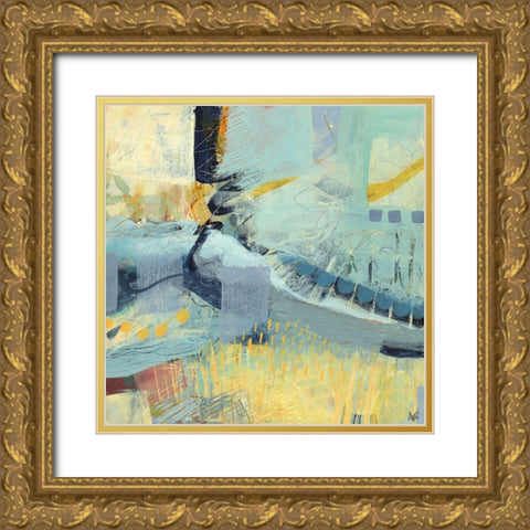 Stream Gold Ornate Wood Framed Art Print with Double Matting by Nemcosky, Ann Thompson