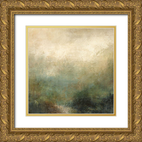 Forest Gold Ornate Wood Framed Art Print with Double Matting by Nicoll, Suzanne