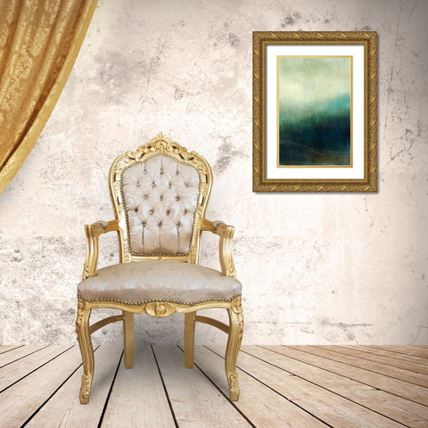 Hidden Path 2 Gold Ornate Wood Framed Art Print with Double Matting by Nicoll, Suzanne