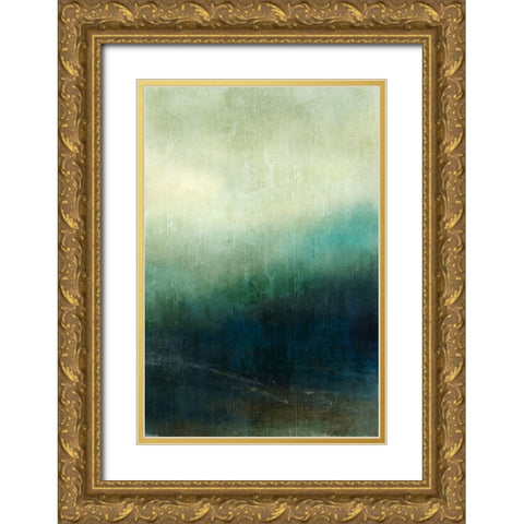 Hidden Path 2 Gold Ornate Wood Framed Art Print with Double Matting by Nicoll, Suzanne