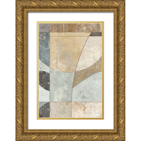 Complementary Angles 2 Gold Ornate Wood Framed Art Print with Double Matting by Nicoll, Suzanne