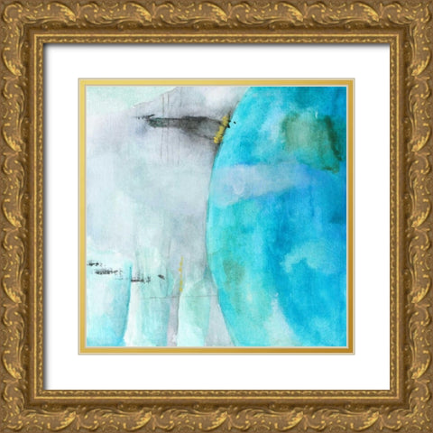 Ancient Dramatist Gold Ornate Wood Framed Art Print with Double Matting by Oppenheimer, Michelle
