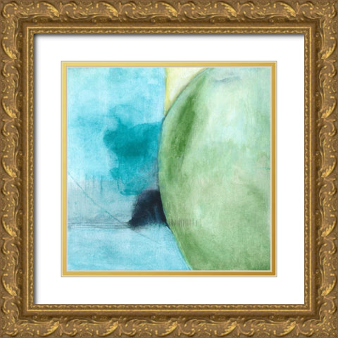 Joy To My Heart Gold Ornate Wood Framed Art Print with Double Matting by Oppenheimer, Michelle