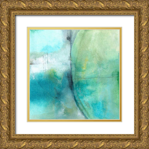 Amid The Roar Gold Ornate Wood Framed Art Print with Double Matting by Oppenheimer, Michelle