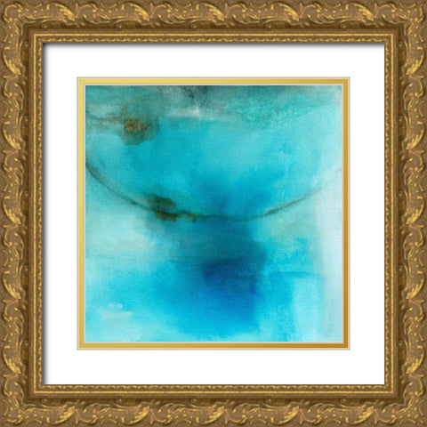 Ever Serene and Fair Gold Ornate Wood Framed Art Print with Double Matting by Oppenheimer, Michelle