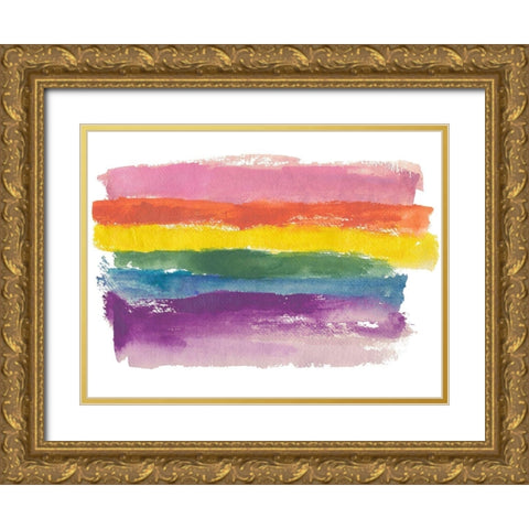 Be You Gold Ornate Wood Framed Art Print with Double Matting by Oppenheimer, Michelle