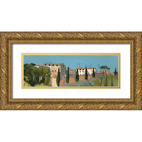 Monastero di San Girolamo Gold Ornate Wood Framed Art Print with Double Matting by Parsons, Jane Henry