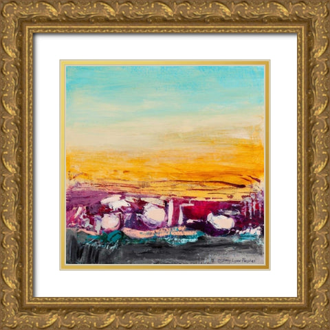 Whispered Wanderlust II Gold Ornate Wood Framed Art Print with Double Matting by Pristas, Tracy Lynn